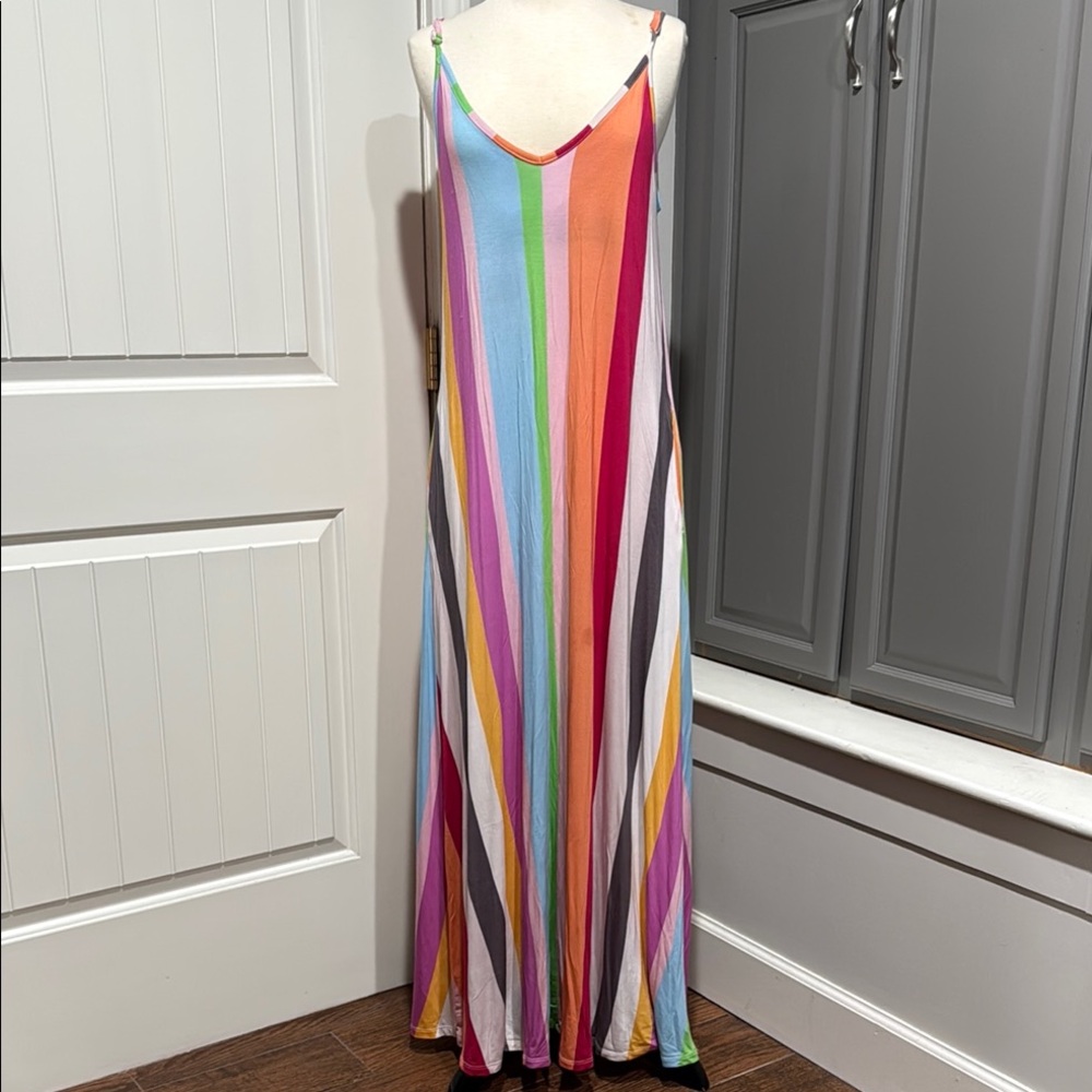 Skivys vibrant colored maxi dress